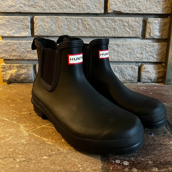 Hunter Women's Original Chelsea Waterproof Rubber Rain Boot - Picture 1 of 4